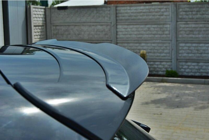 Maxton Design Spoiler Lippe für Seat Leon 3 (Typ 5F) Cupra Hochglanz schwarz