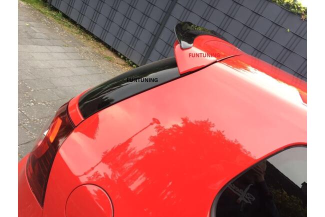 Maxton Design Heckspoiler Lippe für VW Golf 5 GTI Schwarz Hochglanz