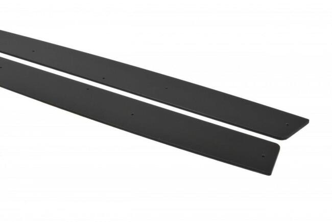 Maxton Design Street Pro Seitenschweller (Paar) V.1 für BMW 4er F32 F33 F36 M-Paket Schwarz matt