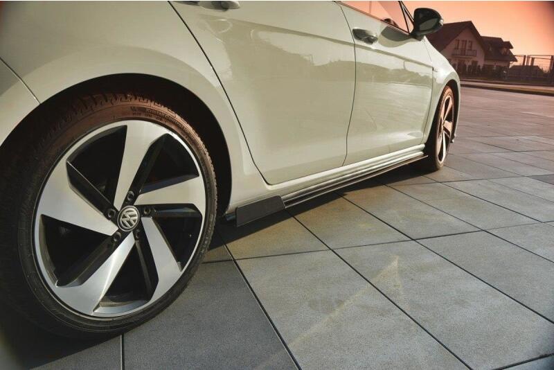 Maxton Design Street Pro Seitenschweller (Paar) für VW Golf 7 GTI / GTD Facelift ab 03/2017