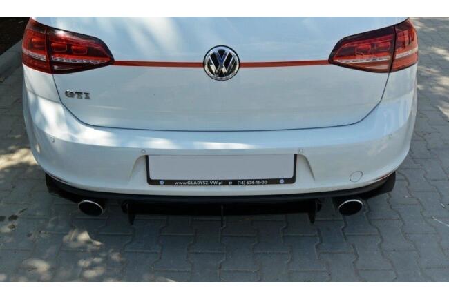 Maxton Design Street Pro Heckdiffusor für VW Golf 7 GTI / GTD matt schwarz