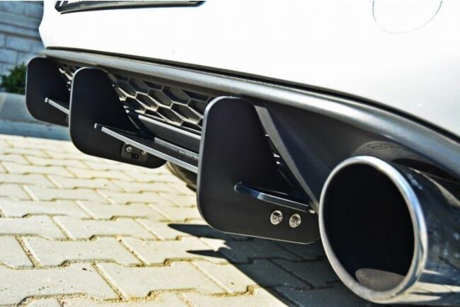Maxton Design Street Pro Heckdiffusor für VW Golf 7 GTI / GTD matt schwarz