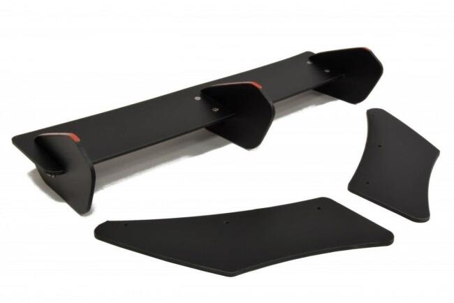 Maxton Design Street Pro Heckdiffusor für VW Golf 7 R / R-Line Hatchback matt schwarz