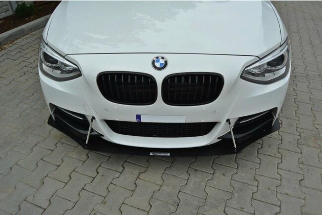 Maxton Design Street Pro Frontlippe für BMW 1er F20 / F21 M Power vor Facelift