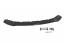 Maxton Design Street Pro Frontlippe V.2 für BMW 4er F32 F33 F36 M-Paket Schwarz