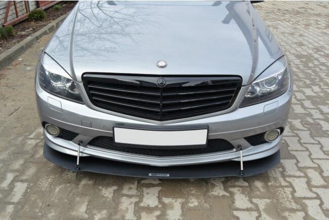 Maxton Design Street Pro Frontlippe für Mercedes C-Klasse W204 AMG-Line vor Facelift
