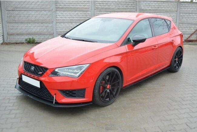 Maxton Design Street Pro Frontlippe für Seat Leon 3 (Typ 5F) Cupra / FR