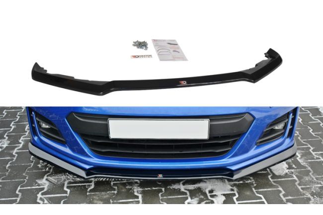 Maxton Design Frontlippe V.3 für Subaru BRZ Facelift Hochglanz schwarz