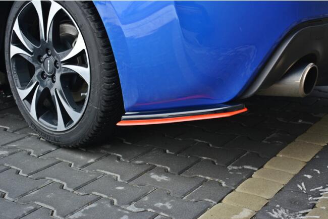 Maxton Design Diffusor Flaps V.2 für Subaru BRZ Facelift Hochglanz schwarz