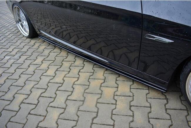 Maxton Design Seitenschweller (Paar) für BMW 3er E92 M Paket Facelift Hochglanz schwarz