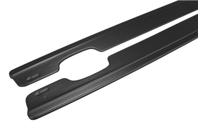Maxton Design Seitenschweller (Paar) für BMW M3 E46 Coupe / Cabrio Hochglanz schwarz