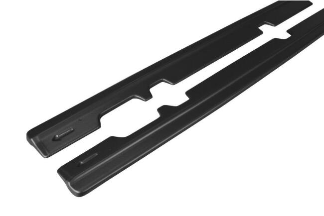 Maxton Design Seitenschweller (Paar) für Ford Fiesta ST / ST-Line Mk8 Hochglanz schwarz