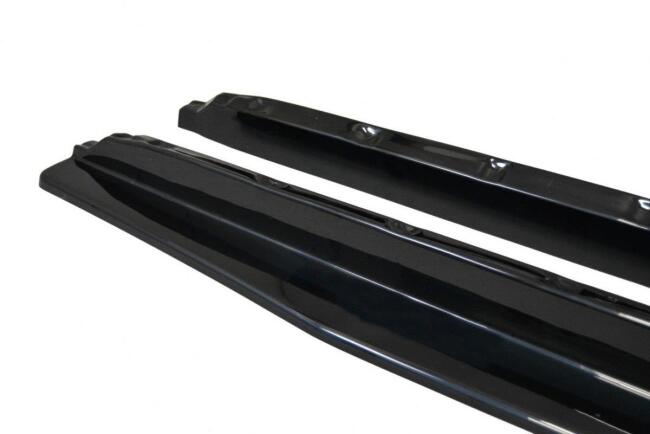 Maxton Design Seitenschweller (Paar) für Lexus NX Mk1 Hochglanz schwarz