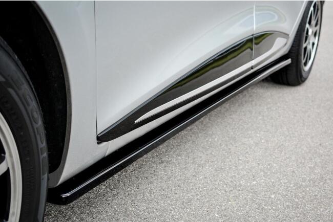 Maxton Design Seitenschweller (Paar) für Renault Clio 4 Hochglanz schwarz
