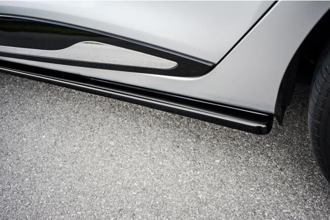 Maxton Design Seitenschweller (Paar) für Renault Clio 4 Hochglanz schwarz