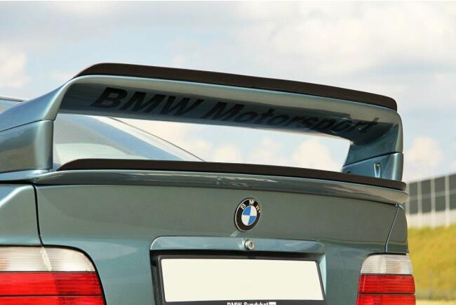 Maxton Design Heckspoiler Lippe unten für BMW M3 E36 GTS Hochglanz schwarz
