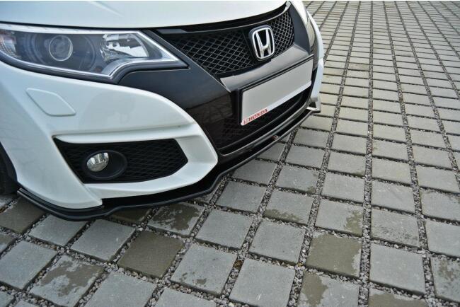 Maxton Design Frontlippe für Honda Civic IX Mk9 Facelift Hochglanz schwarz