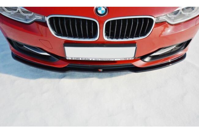 Maxton Design Frontlippe V.1 für BMW 3er F30 Hochglanz schwarz