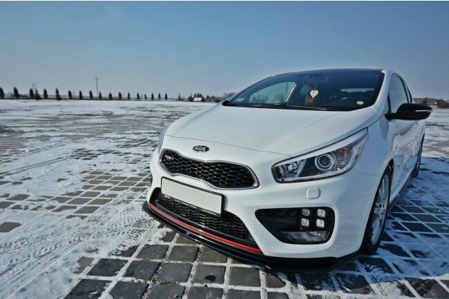 Maxton Design Frontlippe für Kia Ceed / Pro Ceed GT MK2 Hochglanz schwarz