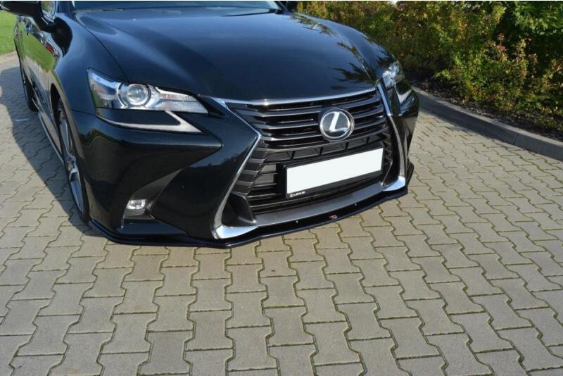 Diffusor Frontlippe Frontspoiler V.1 für Lexus GS Mk4 Facelift Hochglanz schwarz