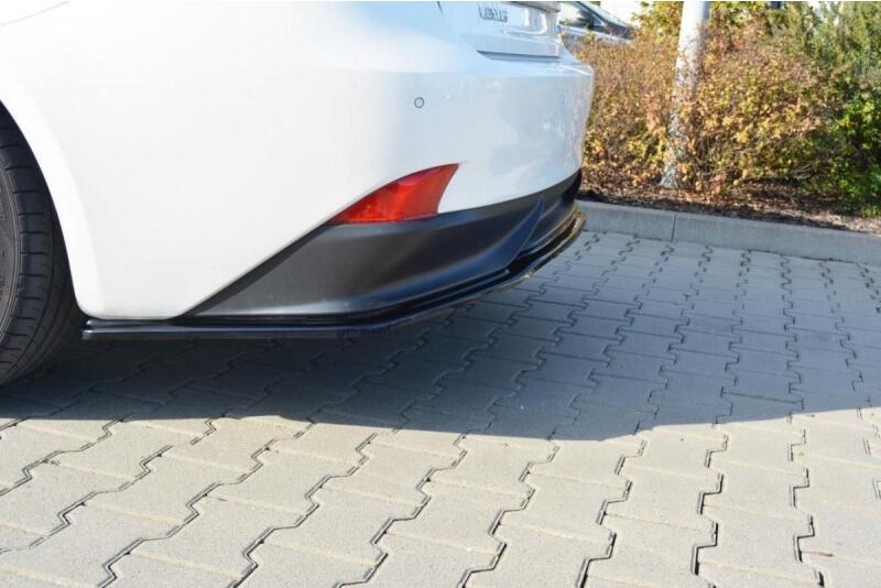 Diffusor Heckdiffusor Heckansatz für Lexus IS Mk3 H Hochglanz schwarz