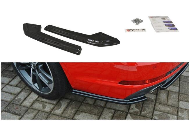 Maxton Design Diffusor Flaps für Audi A4 Avant B9...