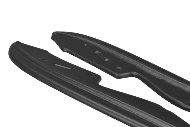 Maxton Design Diffusor Flaps für BMW 3er E90 M Paket Hochglanz schwarz