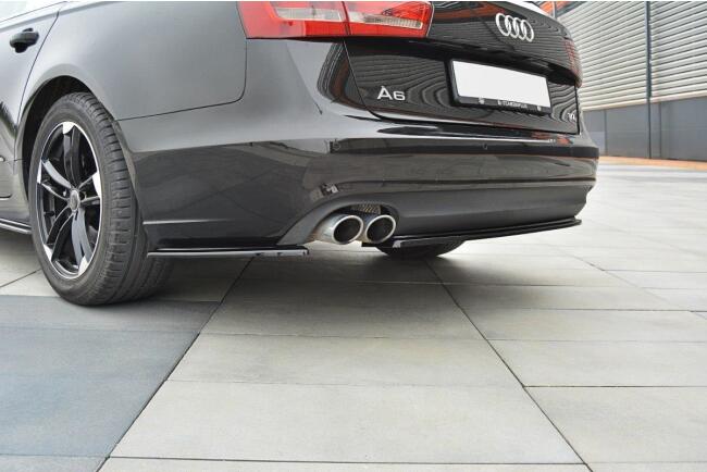 Maxton Design Diffusor Flaps für Audi A6 C7 Avant...