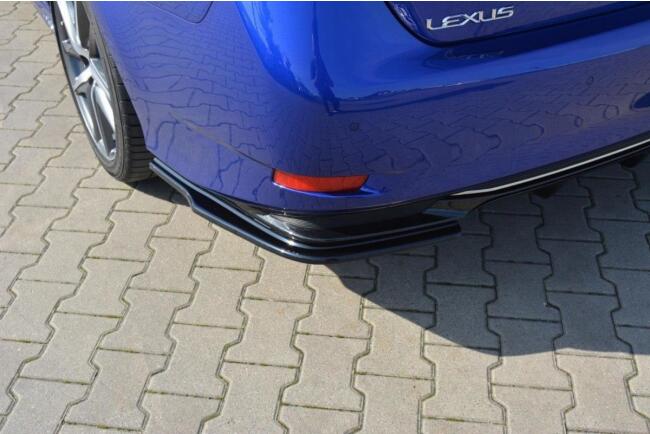 Maxton Design Diffusor Flaps für Lexus GS Mk4 Facelift H Hochglanz schwarz