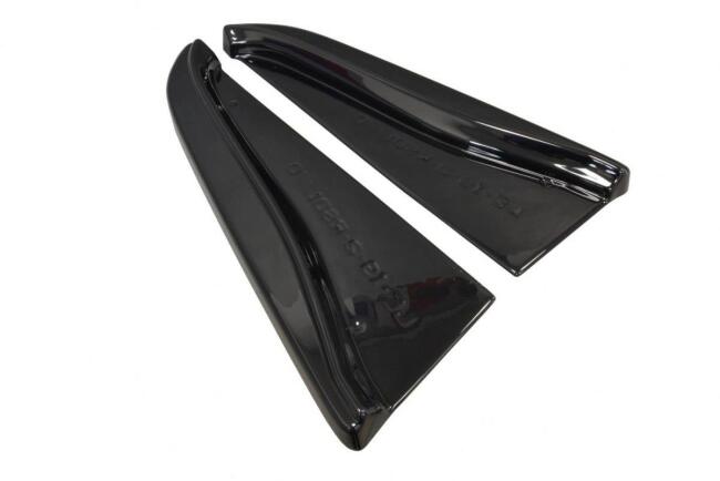 Maxton Design Diffusor Flaps für Lexus IS Mk2 Hochglanz schwarz
