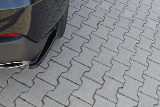 Maxton Design Diffusor Flaps für Lexus NX Mk1 T Hochglanz schwarz