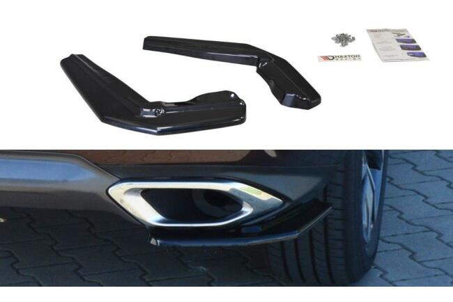 Maxton Design Diffusor Flaps für Lexus RX Mk4 T Hochglanz schwarz
