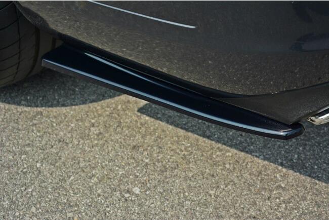Maxton Design Diffusor Flaps für Mercedes E-Klasse W212 Hochglanz schwarz