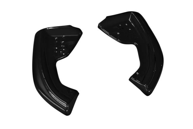 Maxton Design Diffusor Flaps für Renault Clio 4 Hochglanz schwarz