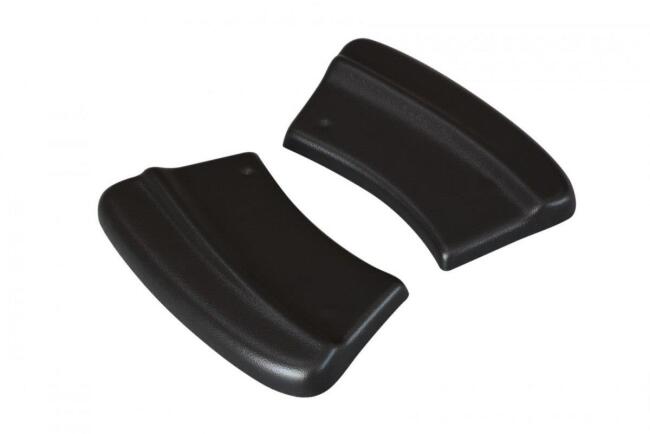 Maxton Design Diffusor Flaps für Ford Fiesta ST-Line Mk8 Hochglanz schwarz
