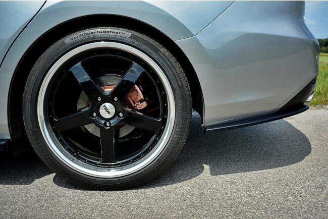 Maxton Design Diffusor Flaps für Mazda 6 GJ (Mk3) Wagon Hochglanz schwarz