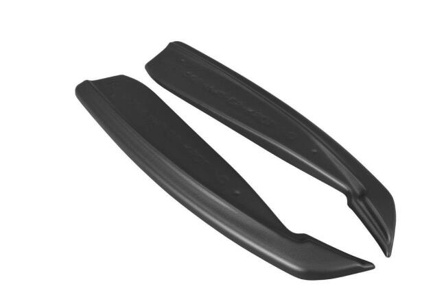 Maxton Design Diffusor Flaps für Mercedes C-Klasse S205 63 AMG Hochglanz schwarz