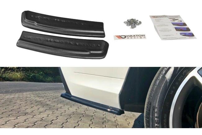 Maxton Design Diffusor Flaps für Mercedes GLE W166 AMG-Line Hochglanz schwarz