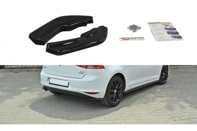 Maxton Design Diffusor Flaps für VW Golf 7 Hochglanz...