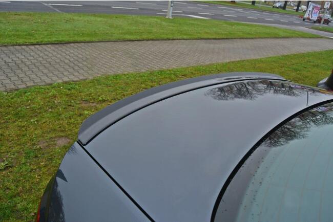 Maxton Design Heckspoiler Lippe für Audi A4 B9 Limousine S-Line Hochglanz schwarz