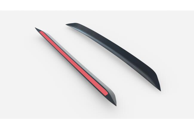 Maxton Design Heckspoiler Lippe für Mercedes V-Klasse W447 Hochglanz schwarz