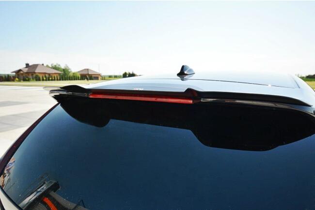 Maxton Design Heckspoiler Lippe für Volvo V60 Polestar Facelift Hochglanz schwarz