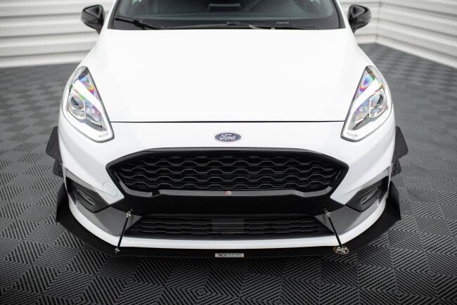 Maxton Design Street Pro Stoßstangen Flaps Wings für Ford Fiesta ST / ST-Line Mk8