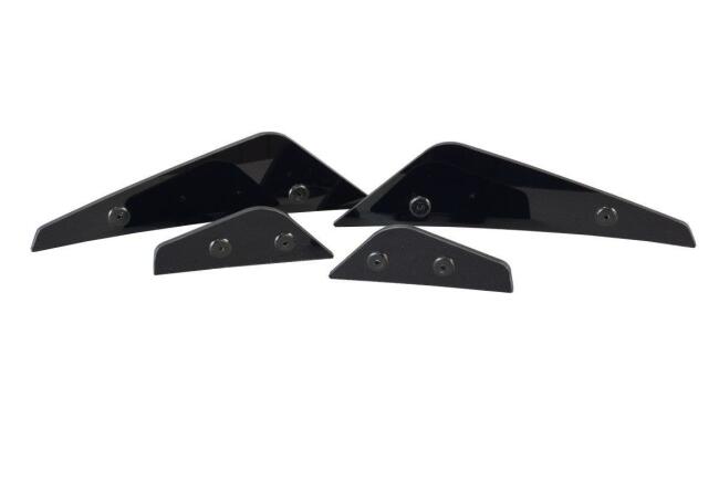 Maxton Design Street Pro Stoßstangen Flaps Wings für Ford Fiesta ST / ST-Line Mk8