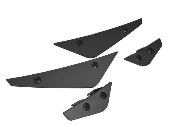 Maxton Design Street Pro Stoßstangen Flaps Wings für Ford Fiesta ST / ST-Line Mk8