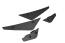 Maxton Design Street Pro Stoßstangen Flaps Wings für Ford Fiesta ST / ST-Line Mk8