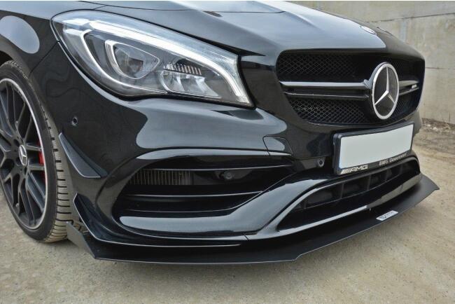 Maxton Design Street Pro Frontlippe für Mercedes CLA A45 AMG C117 FL