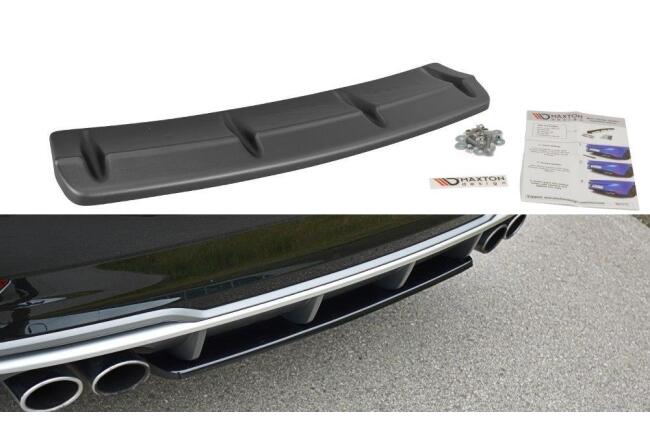 Maxton Design Heckdiffusor für Audi S3 8V Facelift Hatchback / Sportback / Limousine Carbon Look