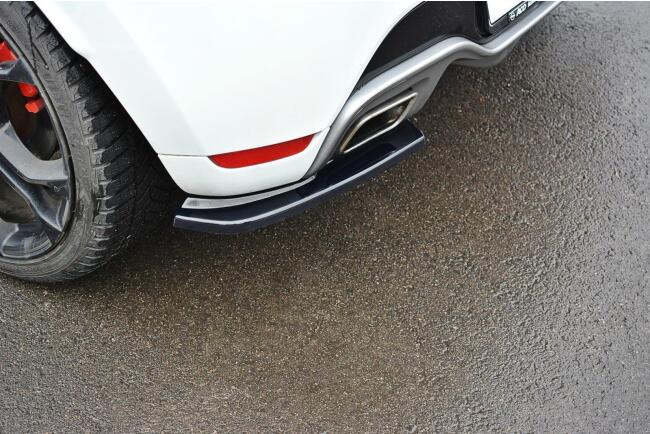 Maxton Design Diffusor Flaps für Renault Clio 4 RS Hochglanz schwarz