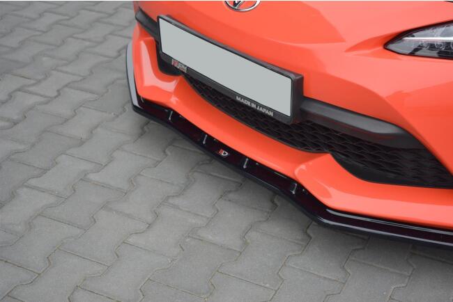 Maxton Design Frontlippe V.3 für Toyota GT86 Facelift Hochglanz schwarz